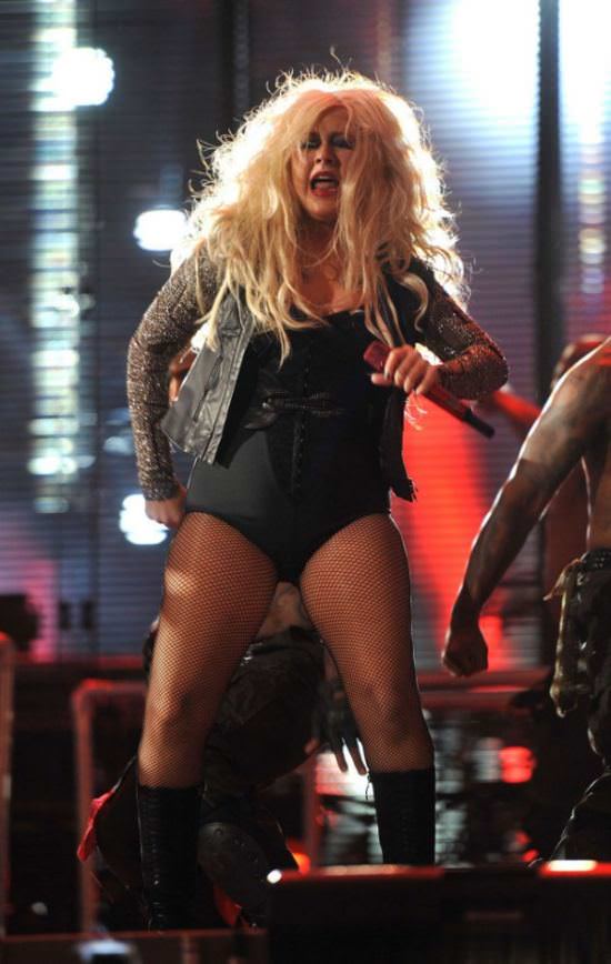 Christina Aguilera got fat 2