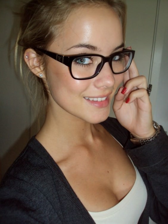 girls with glasses 1