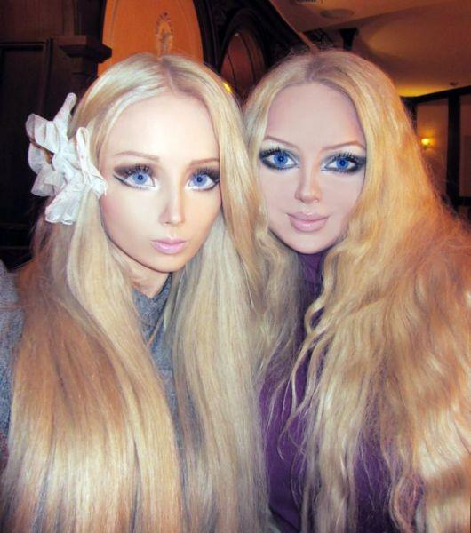 real life barbie and friend 12