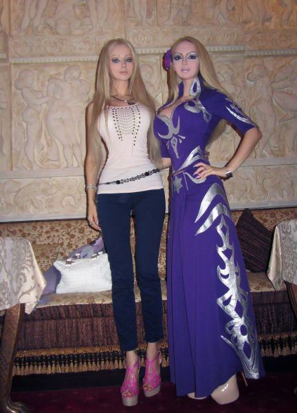 real life barbie and friend 6