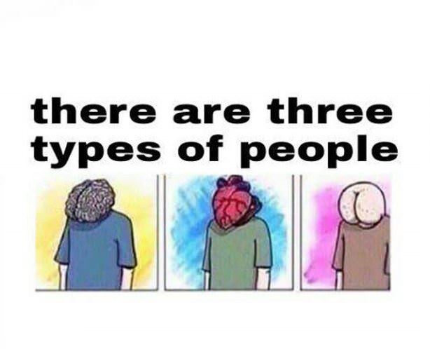 3 Types Of People