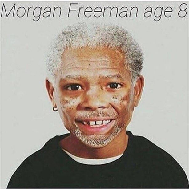 A Young Morgan Freeman