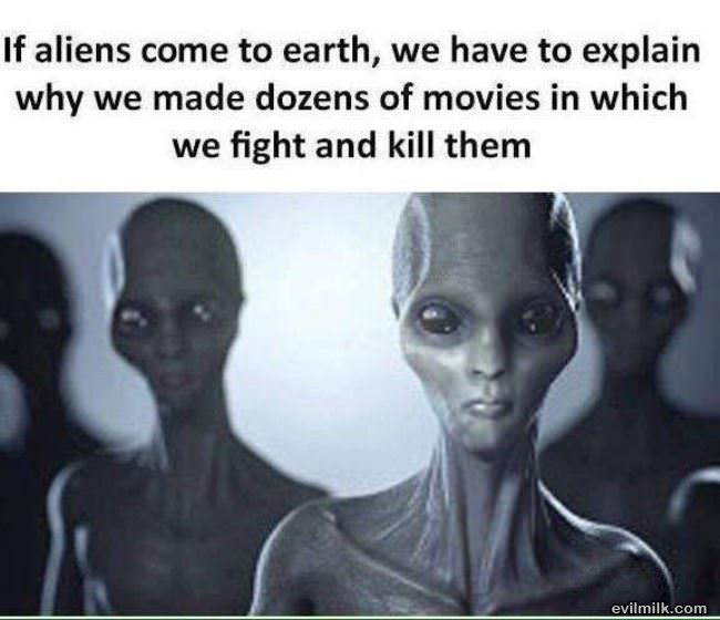 Aliens Come To Earth