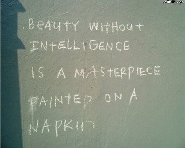 Beauty Without Intelligence