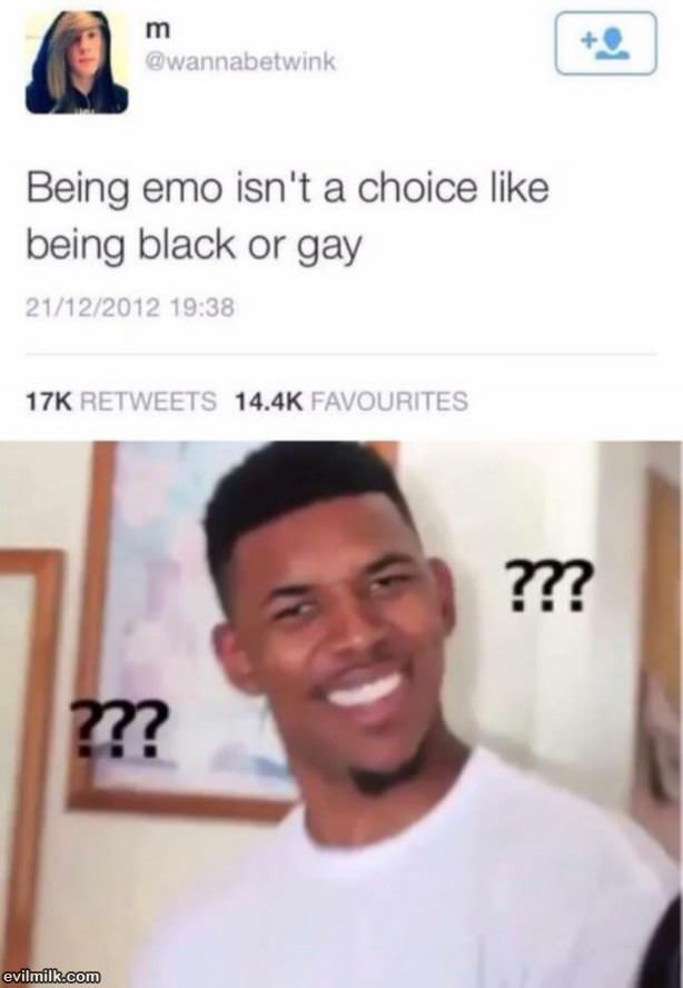 Being Emo Is Not A Choice