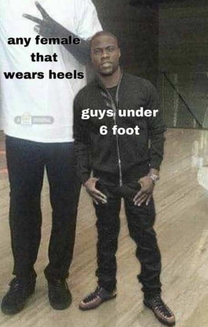 Being Under 6 Feet