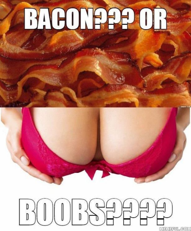 Boobs-or-bacon