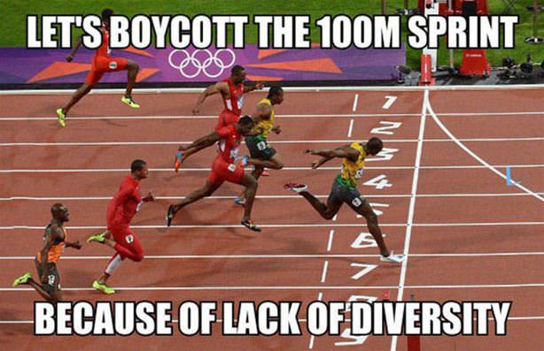 Boycott 100m Sprint