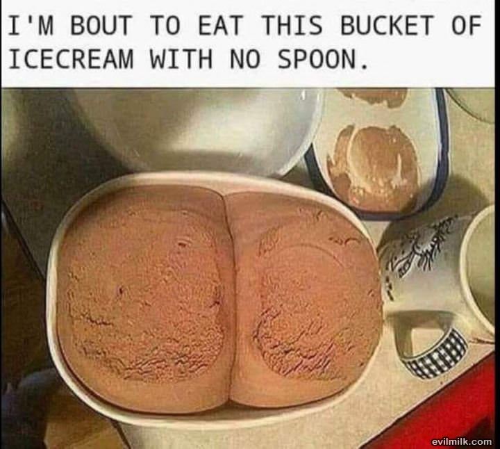Bucket Of Ice Cream
