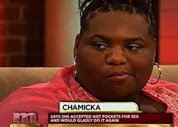 Chamicka Loves Hot Pockets