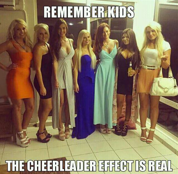 Cheerleader Effect