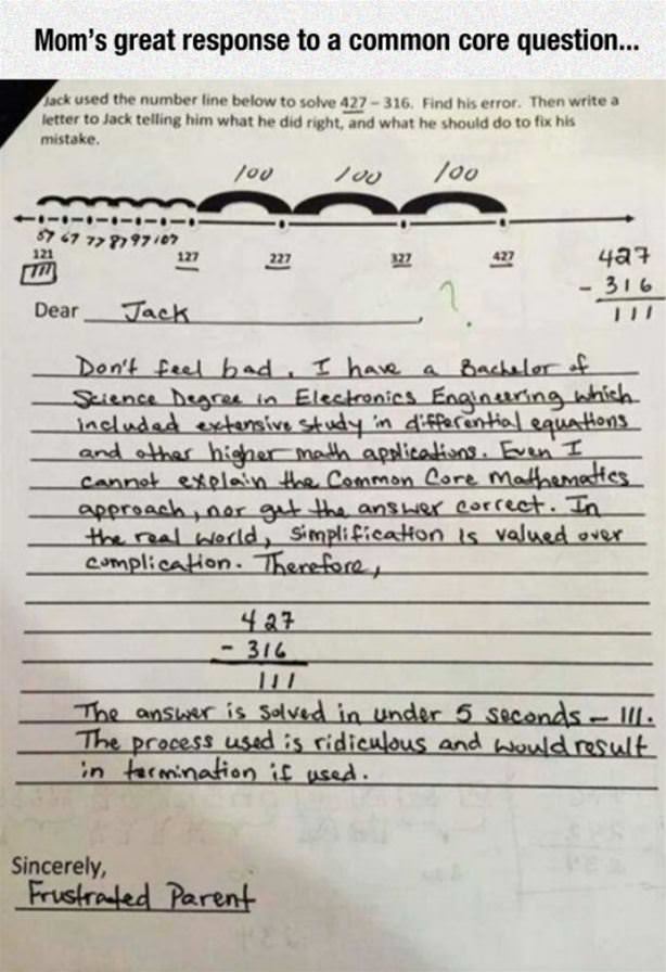 Common Core Is Weird