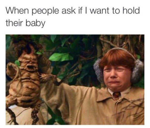 Do You Want To Hold My Baby
