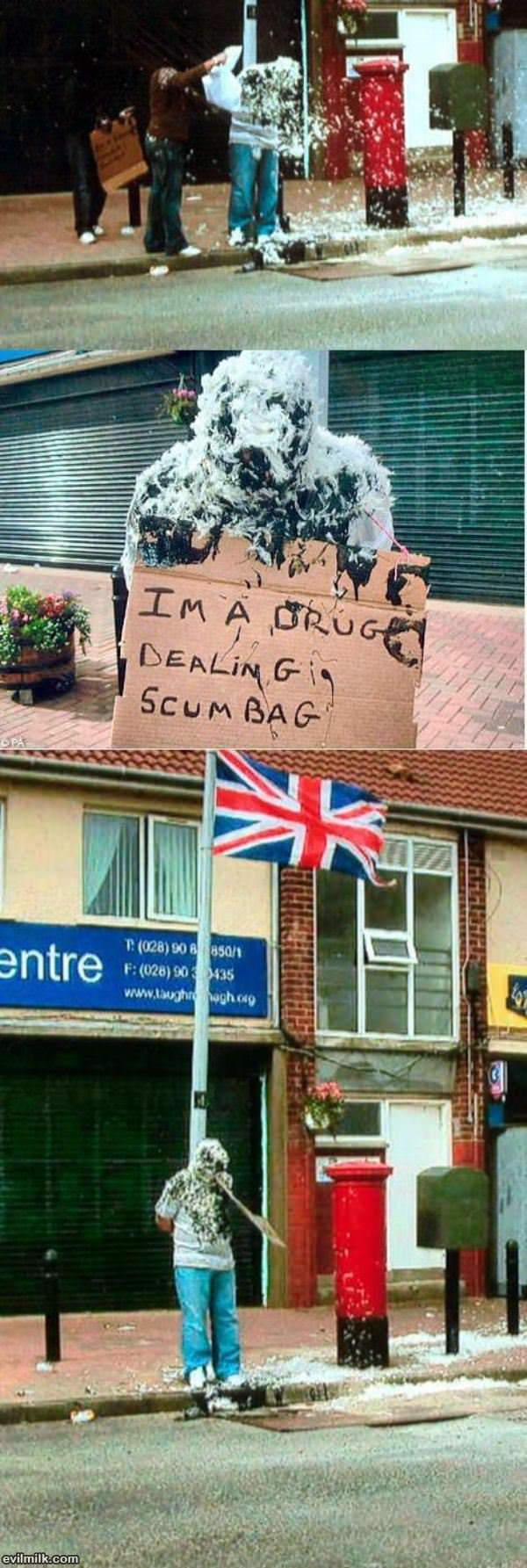 Drug Dealing Scum Bag