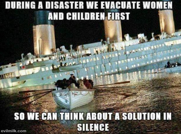 During A Disaster