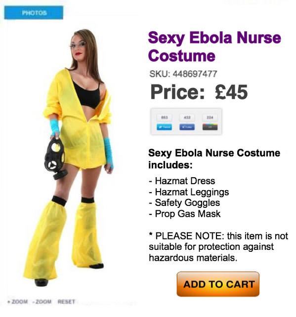 Ebola Nurse Costume