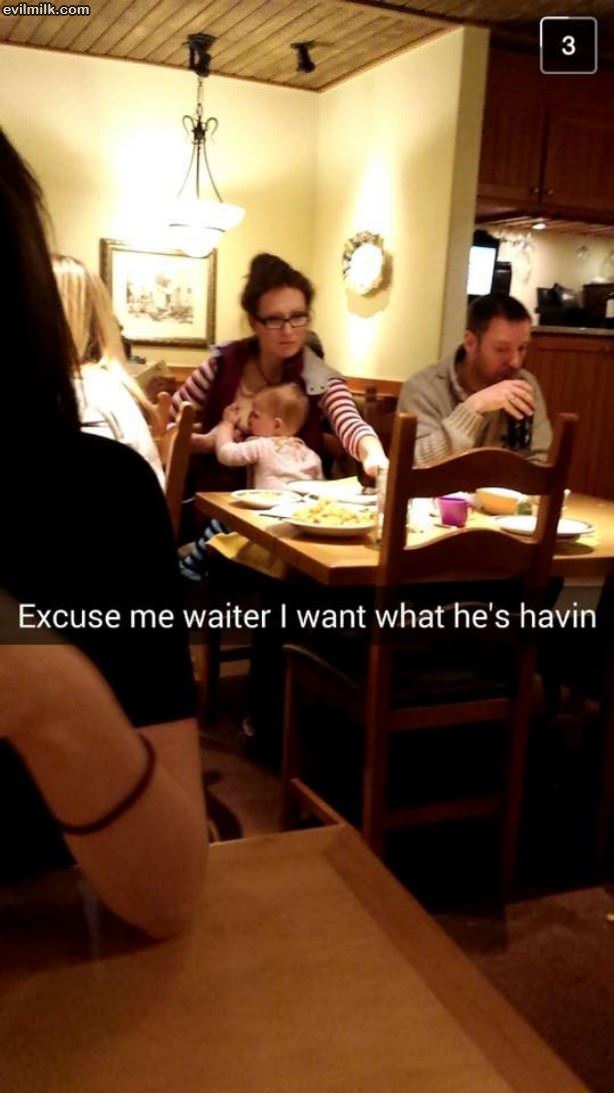 Excuse Me Waiter