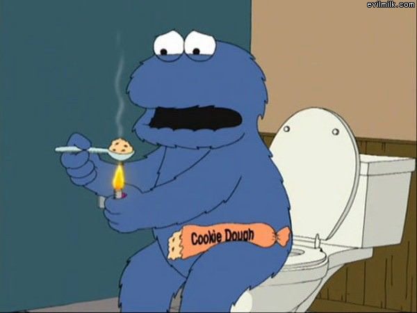 Family Guy Cookie Monster