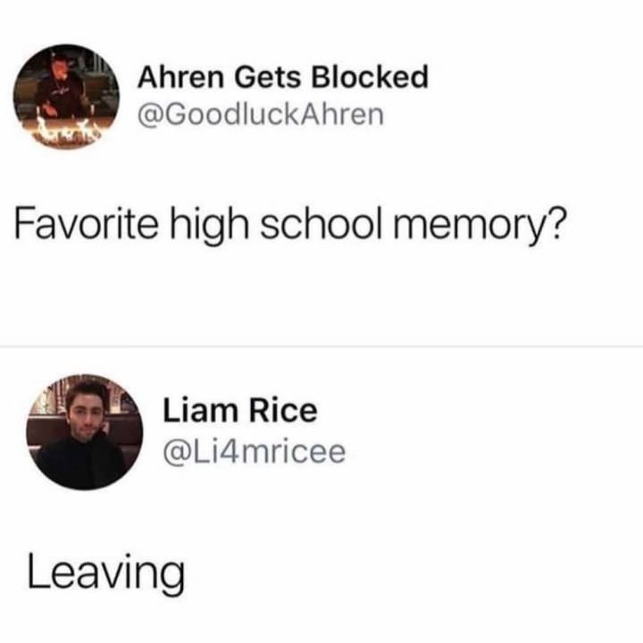 Favorite High School Memory