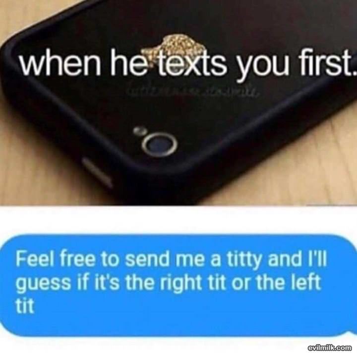 First Text