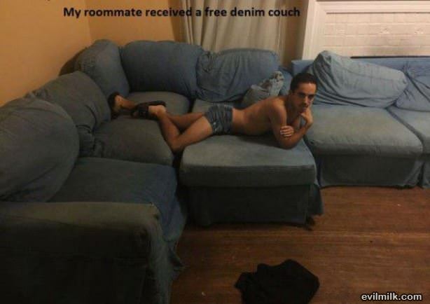 Free Denim Couch