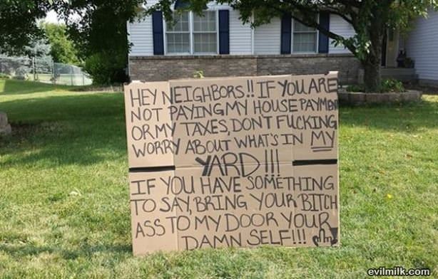 Friendly Neighbor