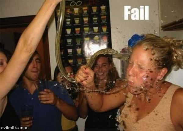 Funnel Beer Fail
