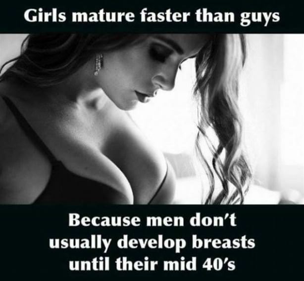 Girls Mature Faster