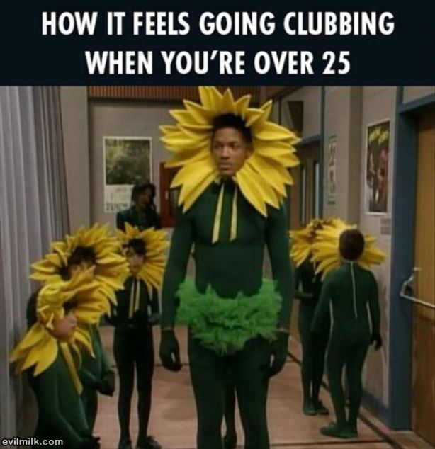 Going Clubbing When You Are Over 25
