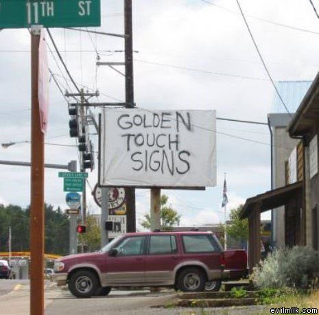 Golden Touch Signs