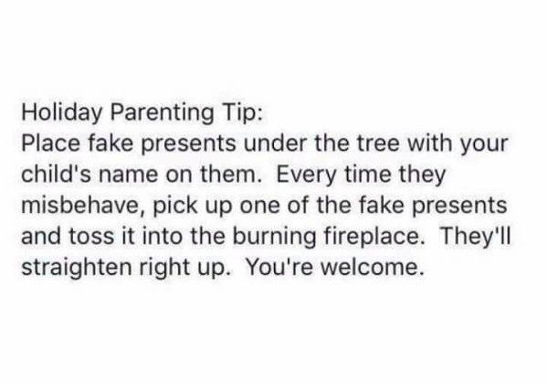 Holiday Parenting Tip