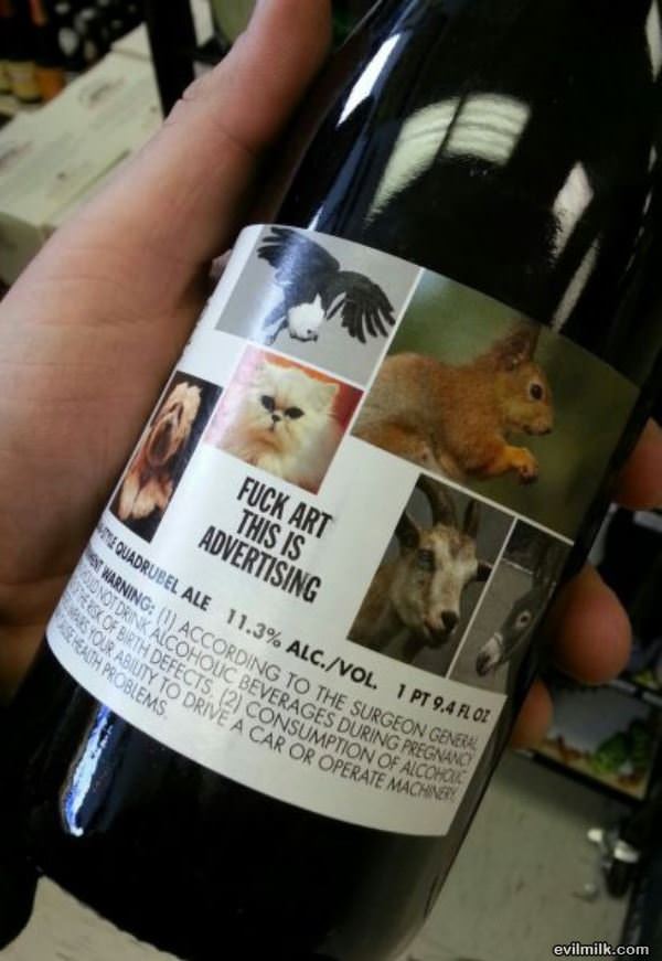 Honest Wine Label