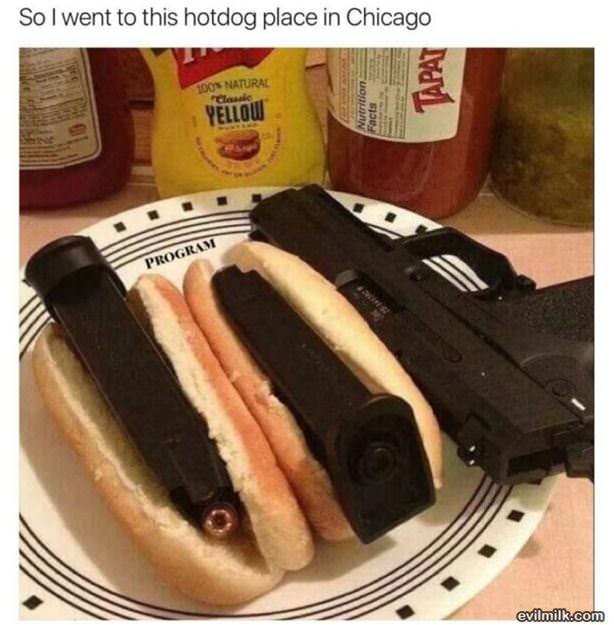Hot Dogs In Chicago