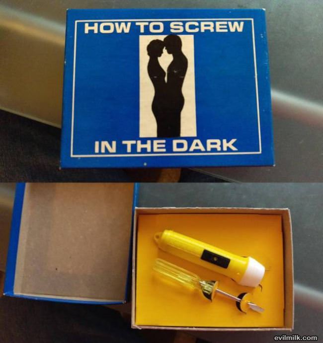 How To Screw In The Dark