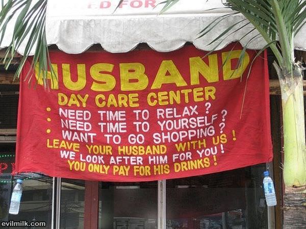 Husband Daycare