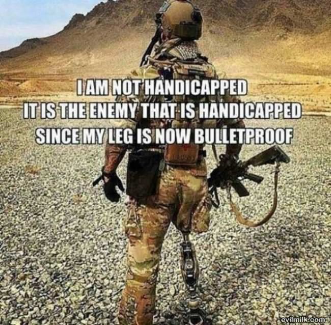 I Am Not Handicapped