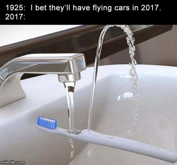 I Bet They Have Flying Cars