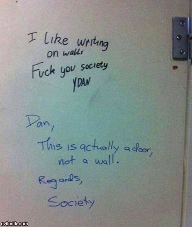 I Like Writing On Walls