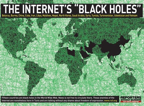 Internets Black Holes