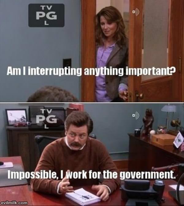 Interrupting Anything Important