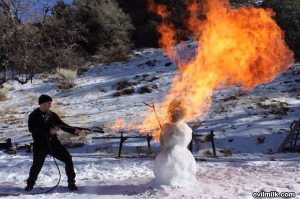 Killing A Snowman With Style