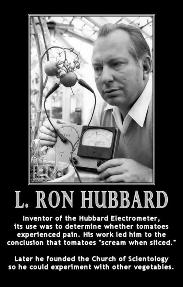L Ron Hubbard