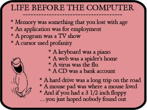 Life Before Computers
