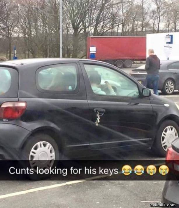 Looking For His Keys