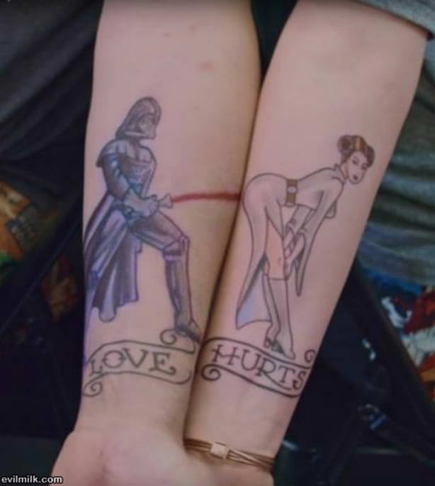 Matching Star Wars Tattoos