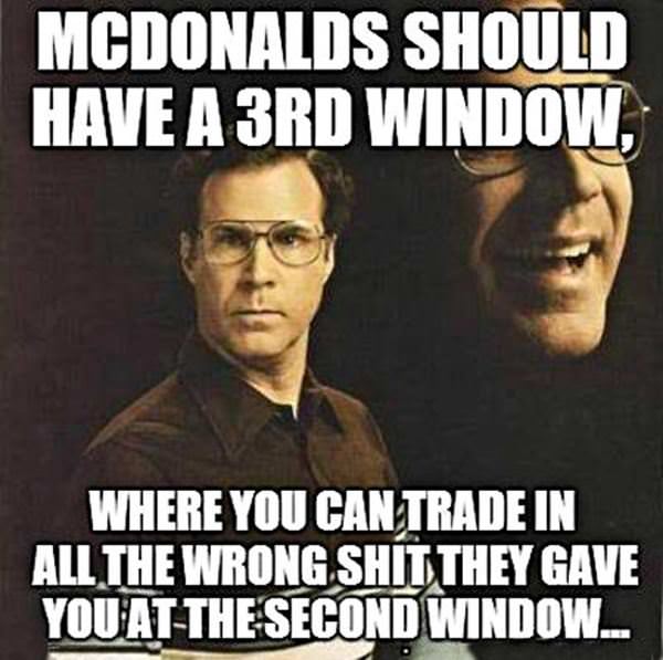 Mcdonalds Window