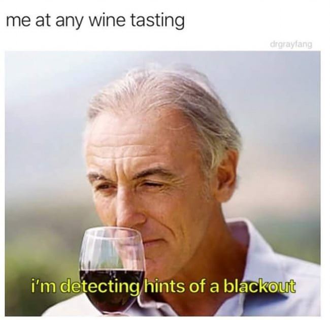 Me Doing Some Wine Tasting