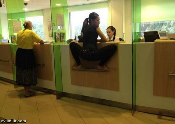 Meanwhile At This Bank