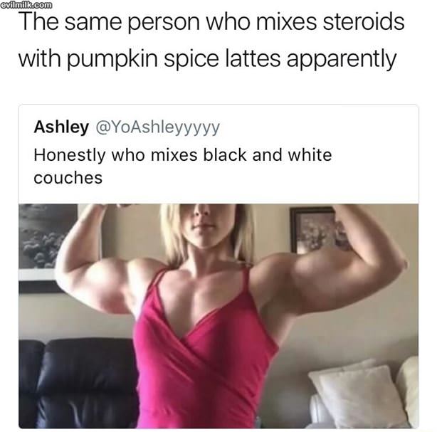 Mixing Steroids And Pumpkin Spice