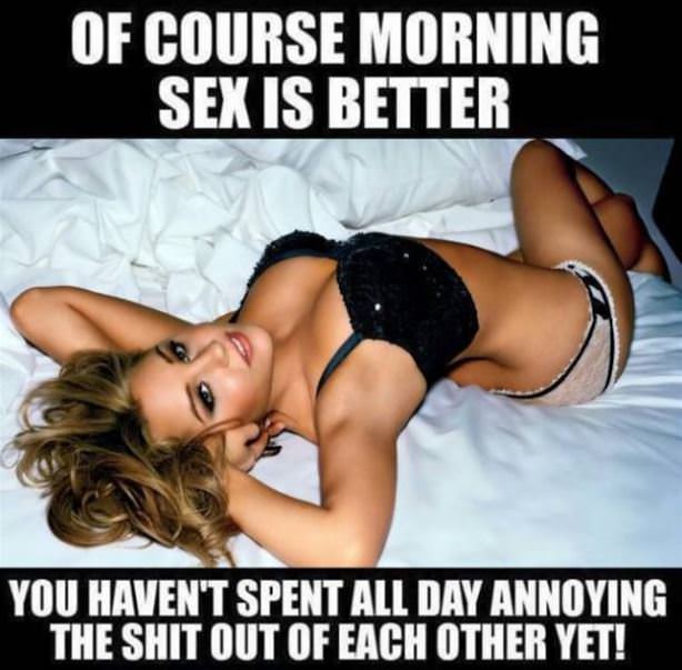 Morning Sex Is Better